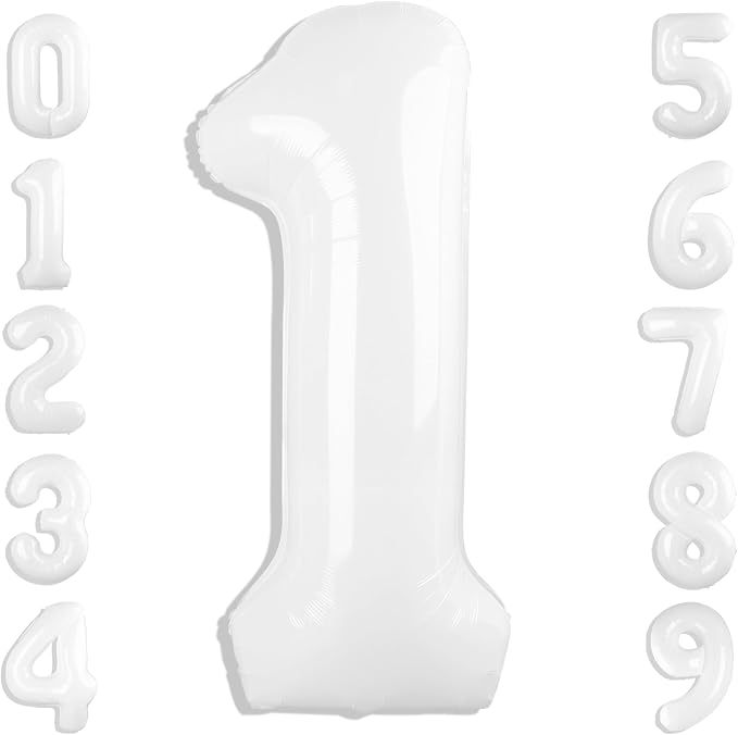 Number 1 Balloons 40 Inch 1 Balloon by Mluchee