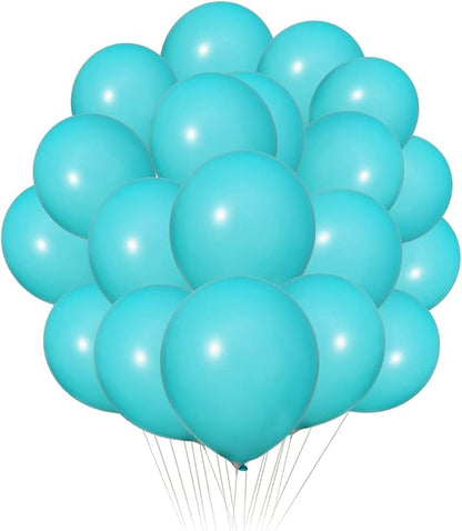 300 Pack Turquoise Teal Balloons 12 inch Turquoise Latex Balloon Bulk by ZWZLIULIAN