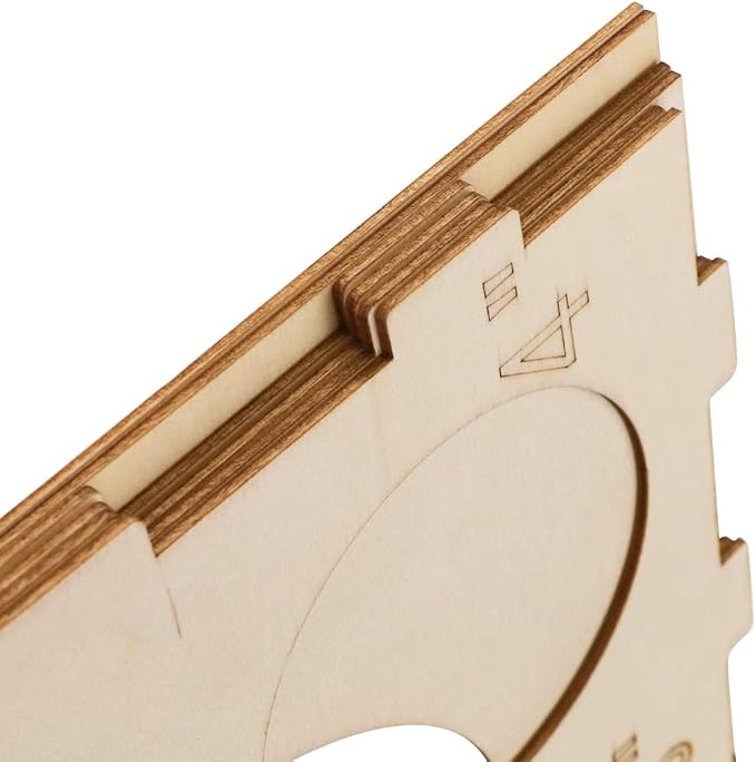 9 Holes Collapsible Wood Balloon Sizer Cube Box from 2" to 10", Balloon - Image 4
