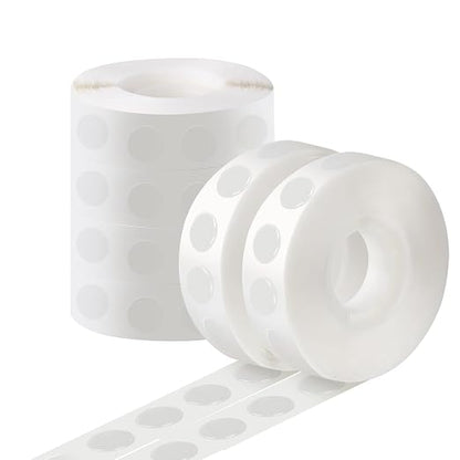 3000 Pieces Glue Points, Balloon Tape, Sticky Dots, Double Sided Glue Points by Phinus