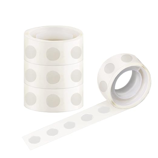 Glue Points Dots Double Sided, Art Craft, Party Supplies 100 Pcs/Roll by Surard