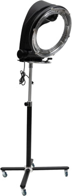 3 in 1 Orbiting Infrared Hair Dryer-Hair Steamer,110v 950W Hair Dryer with Wheels, Free-Stand Hair Dryer Color Processor Salon Drying Perming Machine