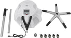 Hair Steamer Professional Hair Salon Steamer,Hairdressing Heater w/Timer,Hair Drying, Perming & Oil Treatments Machine w/Wheel, for Salon and Home Use