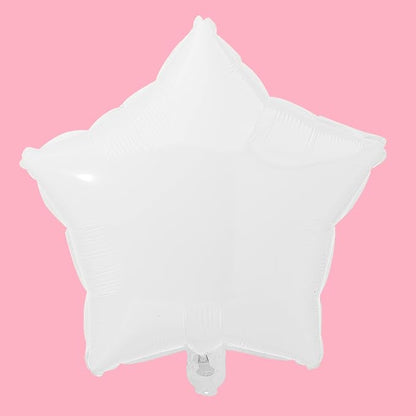 white Star Shape Foil Balloon - Image 4