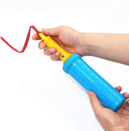 Portable Hand-Held Air Pump for Inflatables, Double Action Balloon Pump | - Image 6