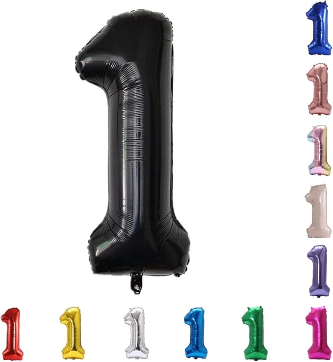 YPSelected 32 Inch Large Foil Helium Number Balloon Birthday Wedding Party 0-9 by YPSelected