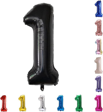 YPSelected 32 Inch Large Foil Helium Number Balloon Birthday Wedding Party 0-9 by YPSelected