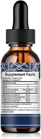 Black Seed Oil – Organic Cold Pressed 2 Fl Oz | Supports Immunity, Skin, Hair & Digestion | 100% Pure Nigella Sativa Oil, Non-GMO