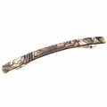 French Amie Long and Thin Large 4" Celluloid Automatic Handmade Hair Clip for Girls Strong Hold No Slip Grip Hair Claw Clips for Women, Made in France (Onyx)