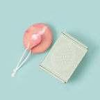 Shampoo Massager Brush, Scalp Massager and Exfoliator Features Soft Bristles to Aid in Dandruff Relief, Increase Circulation, Stimulate Hair Growth for Healthy Looking Hair (Pink Marble)