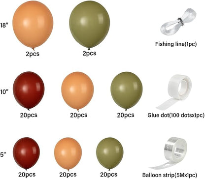 Restaurantware-Balloonify Balloon Garland Set, 1 Party Decoration Kit - Image 8