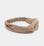 Huachi Hairband for Women's Hair, 8pcs Elastic Headbands for Women, Solid Color, Ribbed Knitting, Soft, Non-slip, Stretchy, Breathable, Suitable for Any Occasions, Hair Styling Accessories
