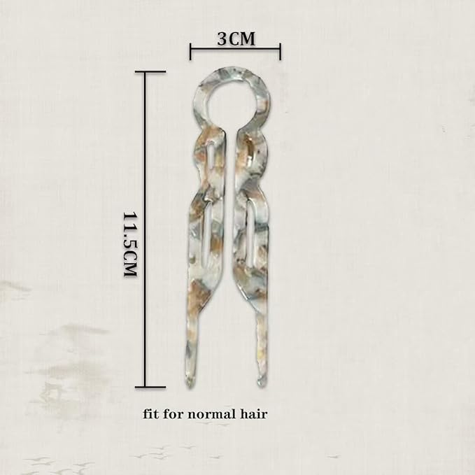 Prestige Hair Pin,New Hair Accessories, Elegant Hair Clips for Women, Suitable for All Hair Types (3PCS-J)