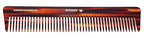 Hand-made European Swiss Tortoise comb #15 7 3/8"x 1 9/16"Inch Havana Brown Gold