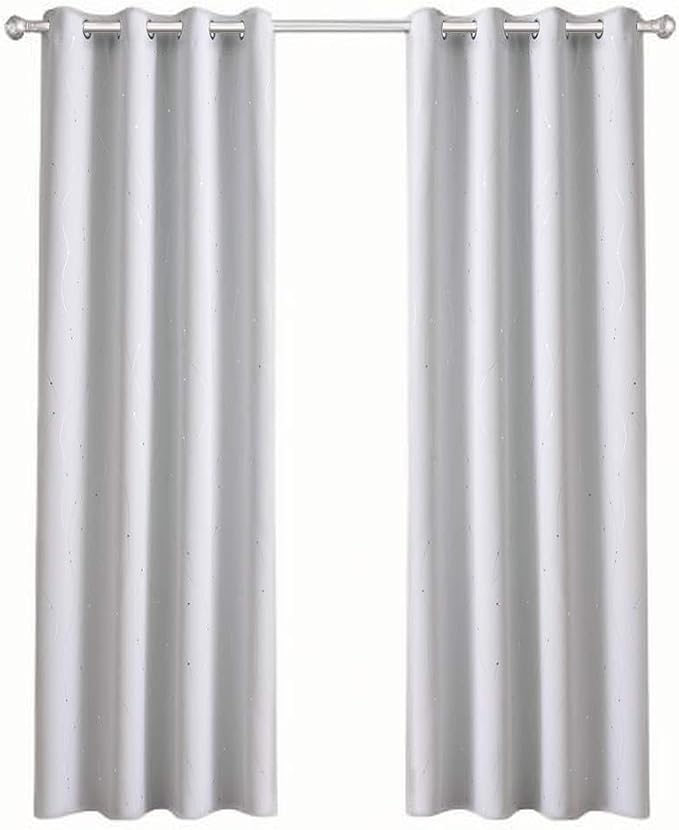 NICETOWN Room Darkening Curtains, 2 Panels, W52 x L84 Inch by NICETOWN