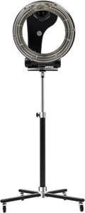 1KW Professional Hair Dryer, Salon Drying Perming Machine, 3 in 1 Orbiting Hair Steamer, Sit Under Salon Color Processor with Rolling Base