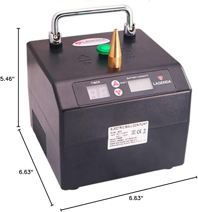 Lagenda Portable Electric Balloon Pump Professional Automatic Modeling Balloon - Image 6