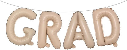 Foil Balloons Congrats Graduation Party Balloons Congratulations Letter Grad by RUIANSI