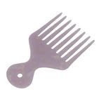 VOCOSTE Hair Picks for Curly Hair - Wide Tooth Comb, Afro Pick, Light Purple