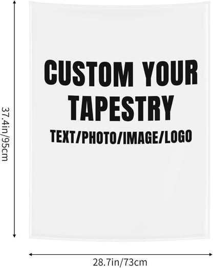 Personalized Tapestry Custom Tapestry Upload Images Banners and Signs Customize - Image 2