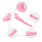 YISSION 12 PCS Hair Clips for Styling Sectioning, 3.1 Inch Matte No Crease Duck Billed Alligator Hair Clips, Hair Barrettes for Women Girls