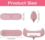 Relief Head & Body Acupressure Massager - Flexible Silicon Tool for Headache, Neck, Shoulder, Leg Pain, Muscle Fatigue & Circulation Boost - Post-Workout Recovery & Full-Body Massage (White)