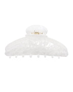 HAIMEIKANG Large Acetate 4 Inch Hair Claw Clip for Women - French Style Hair Claws for Thick Hair with Non-Slip Teeth, Hair Accessories for Updos, Buns & Ponytails