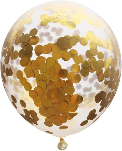 Gold Confetti Balloons - Image 5
