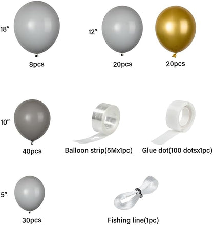 Restaurantware-Balloonify Balloon Garland Set, 1 Party Decoration Kit - Image 7