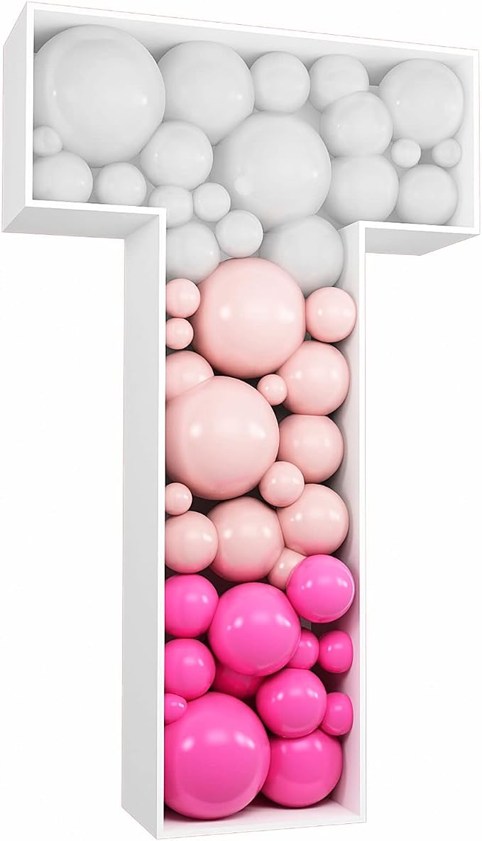 3FT Tall Mosaic Balloon Frame Letters Big Marquee Light Up Letters DIY Kit by JW+Passion+-+Premium+Quality%2C+Made+With+Passion