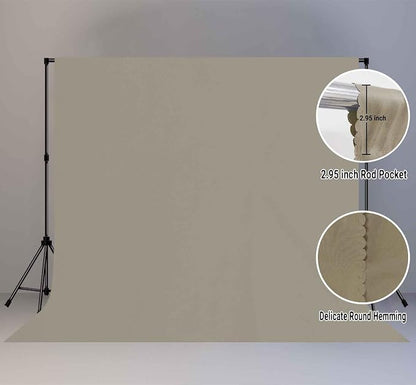 Grey Photography Backdrop for Photoshoot, Fabric 10x10ft | Polyester Studio - Image 2