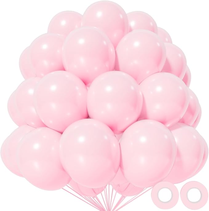 Light Pink Balloon 12 Inch by Kawkalsh