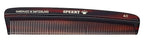 #40 Handmade Narrow Tooth Comb Tortoise Havana Acetate Fine Straight Thin Detangling Parting Grooming Teasing Hair Styling Hairdresser Barber Hairdressing Wet Dry Pocket Travel Women Men Kids
