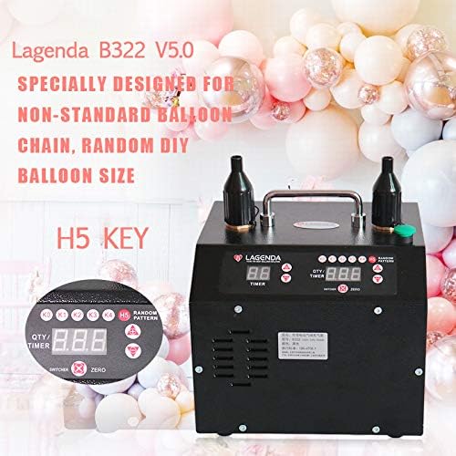 Lagenda B322 V5.0 Electric Balloon Pump Dual Nozzle Digital Electric Air - Image 5