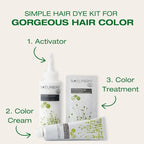 Naturigin Permanent Hair Color for Women - 10.2A Light Ash Blonde, Ammonia-Free Vegan Hair Dye with 100% Gray Coverage, Long-Lasting, Nourishing & Salon Quality Results