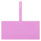VODANA Multipurpose Silicone Pad - Heat-Resistant Rest & Travel Pouch for Hair Styling Irons, Includes Cord Organizer, 10x5 Inch (Pink) (Violet)