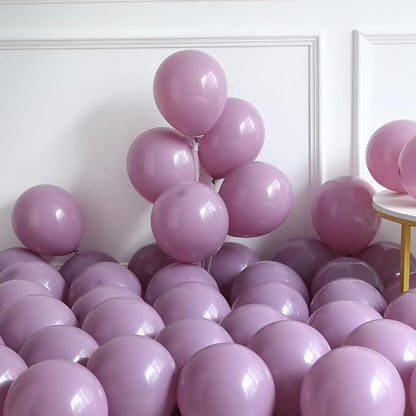 Pink and Purple Balloon Arch Kit 143pcs Dusty Purple Lavender Pastel Macaron - Image 4