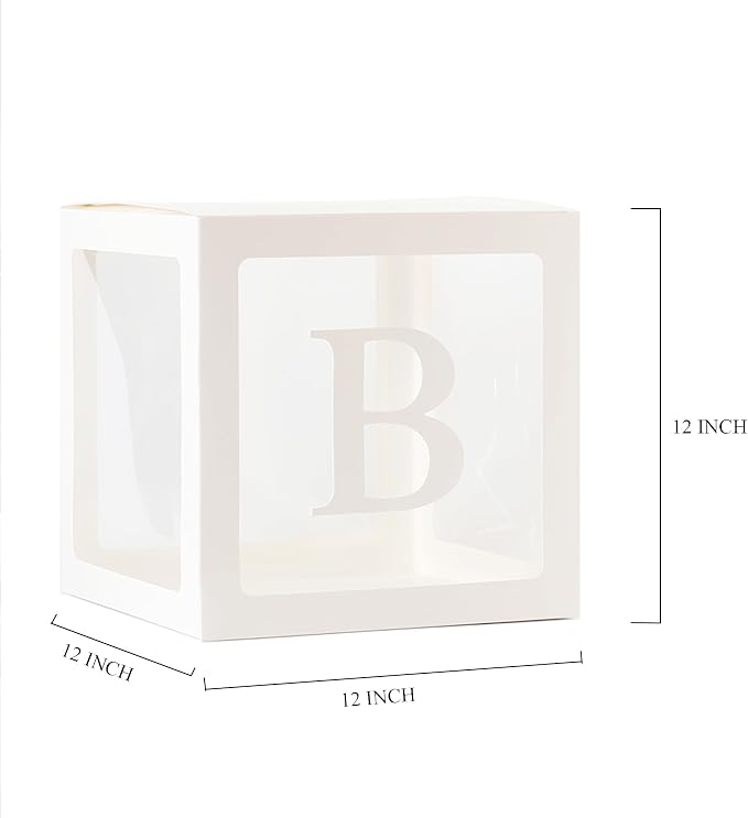 White TWINS Balloons Boxes - Image 3