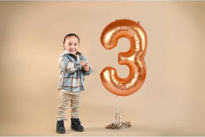 Orange 5 Balloon - Image 4