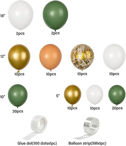 Restaurantware-Balloonify Balloon Garland Set, 1 Party Decoration Kit - Image 8