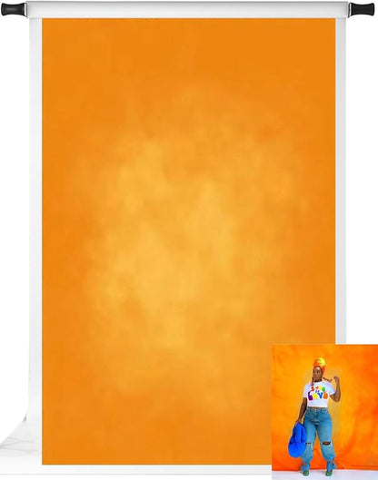 Kate Orange Photography Backdrops Abstract Photo Backdrop Poratrait Background by KateBackdropforPhotography