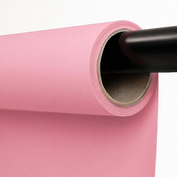 Kate Seamless Paper Backdrop for Photography Solid Pink Backdrop Paper by KateBackdropforPhotography