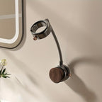 Damage-Free Hair Dryer Holder Wall Mounted - No Drilling Suction Cup Organizer for Bathroom, Universal Fit for Most Blow Dryers