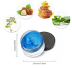 Blue Hair Color Wax, Natural Hairstyle Wax 4.23 oz, Temporary Hairstyle Cream for Party, Cosplay, Halloween, Daily use, Date, Clubbing (Blue)