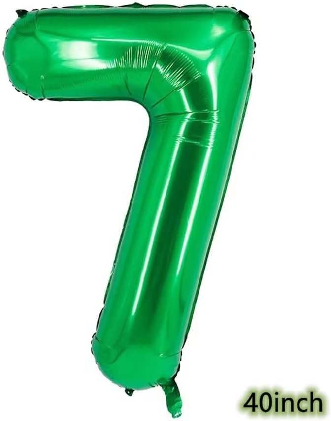 Football Balloons Birthday 7thLarge Mylar Foil Football Balloons - Image 2