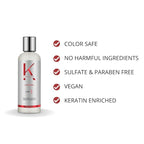 Keralove Hair Mask Keratin Care 4oz - Professional Hair Repair, Nourishment & Beauty - Vitamin Complex for All Hair Types - with Aloe Vera and Vitamin E