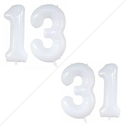 Number 13 Balloons for 13th Birthday Sweet 13 Party Decorations, 42 Inch Jumbo by GOER