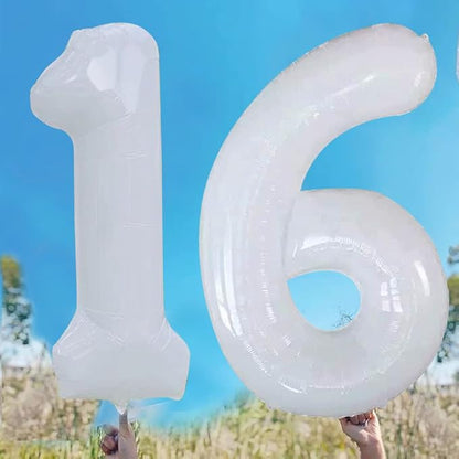 Number 16 Balloons for 16th Birthday Sweet 16 Party Decorations, 42 Inch Jumbo - Image 2