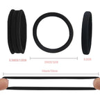 Hair Ties No Damage - Strong Stretchy No Breakage SnagFree Hair Bands | Soft Nylon Thick Ponytail Holders Hair Elastics for Everyday Hairstyles | Ideal Gifts for Women Teens Girs 20pcs