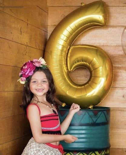Numbers 25 Balloon 40Inch Gold Balloons - Image 4